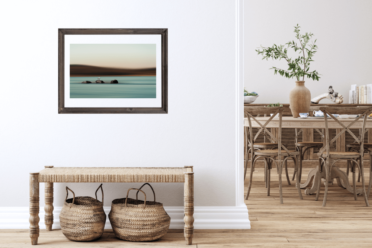 Décoration d'une maison avec un cadre photo