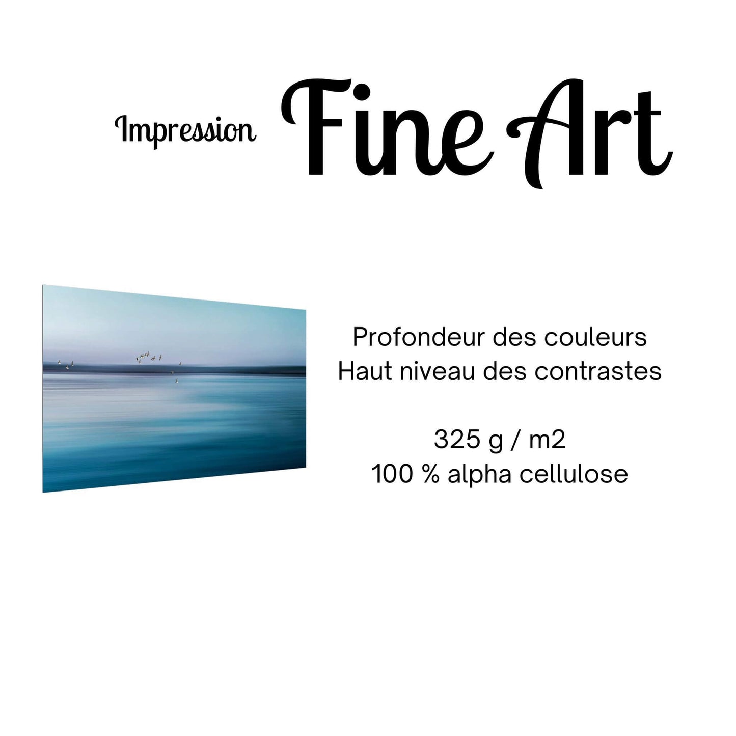 Information sur l'impression Fine Art chez Somewhere