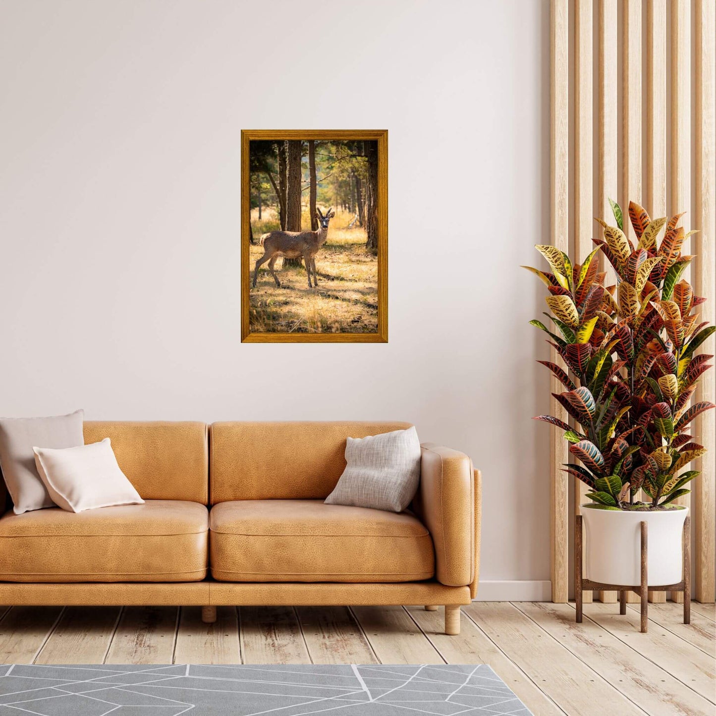 salon-beige-deco-photographie-biche