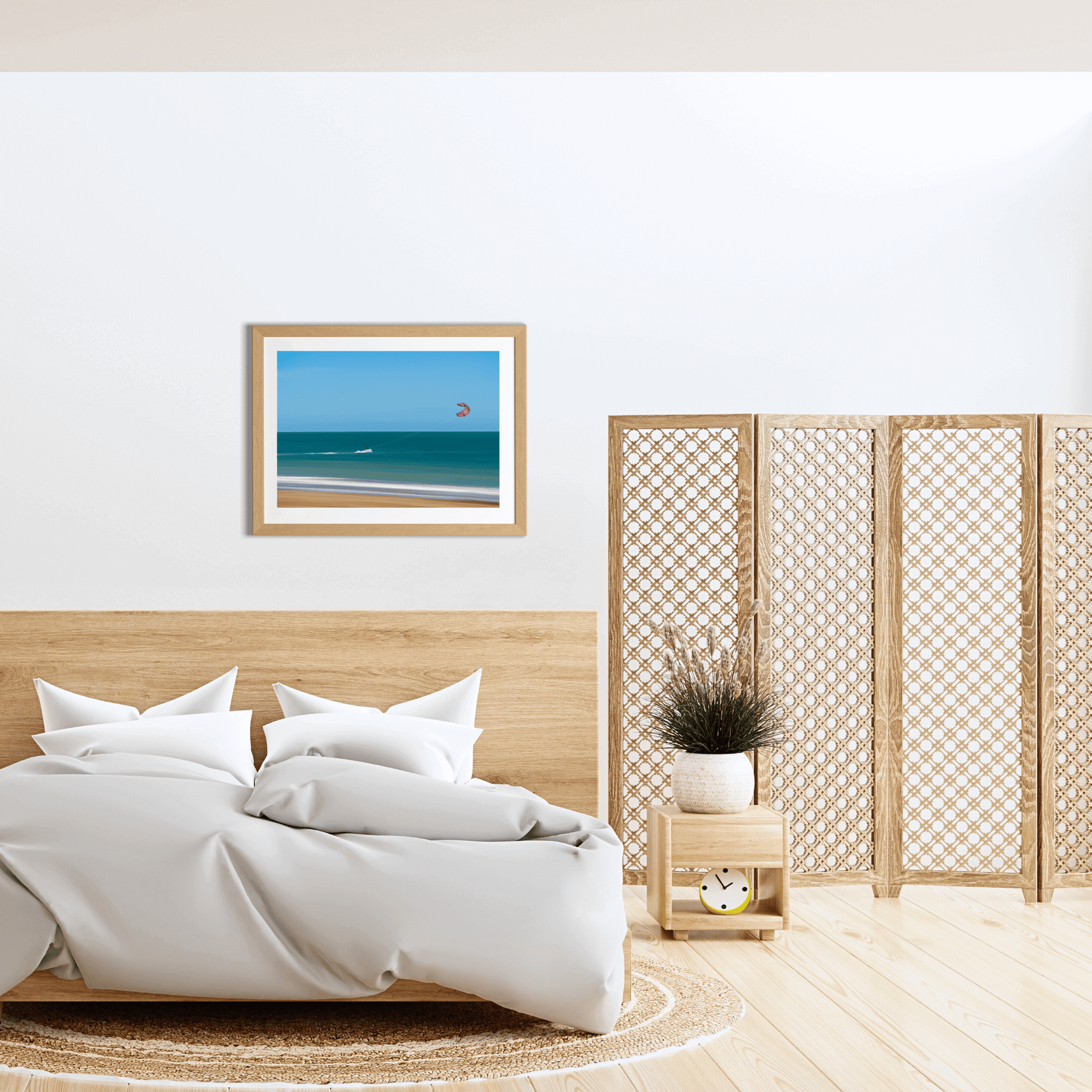 chambre-decoration-cadre-photo-kitesurf