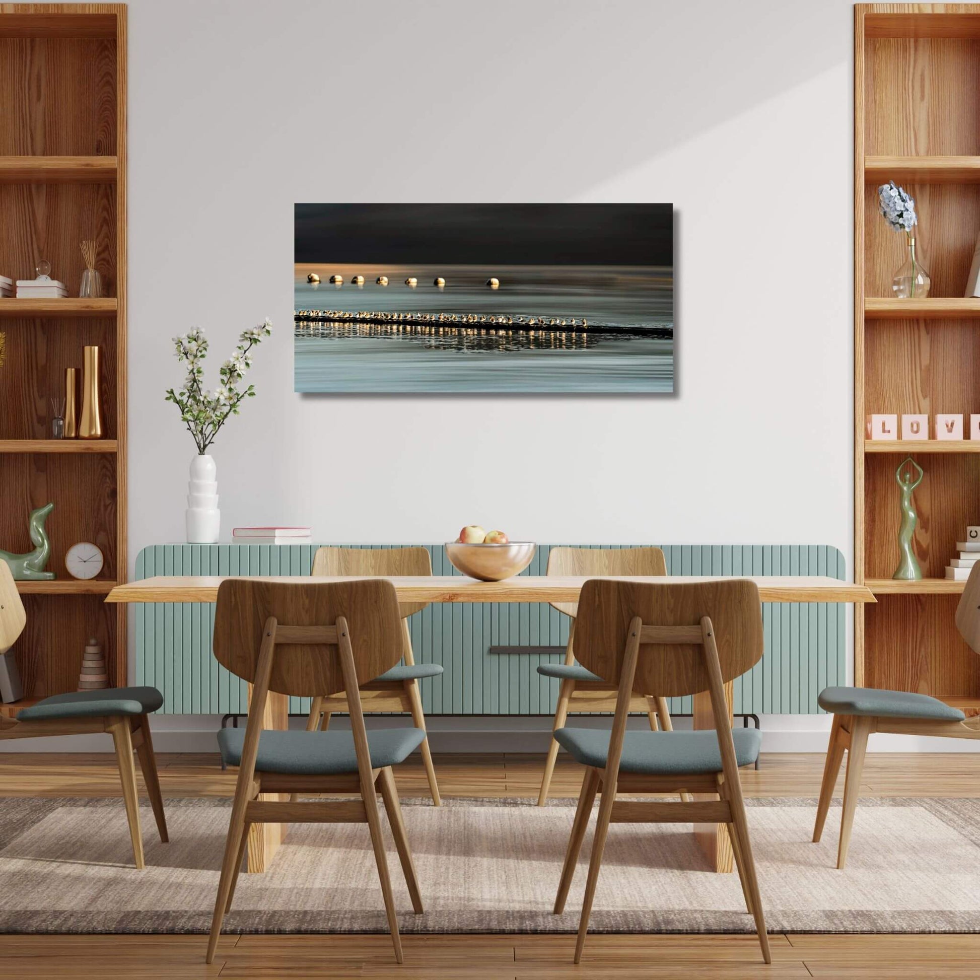 Photo d'art pour la décoration d'une salle à manger